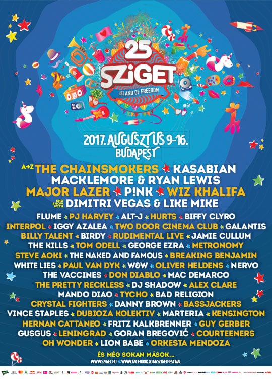 SZIGET2020 Program Objav LineUp Szigetu2020! Sziget Festival